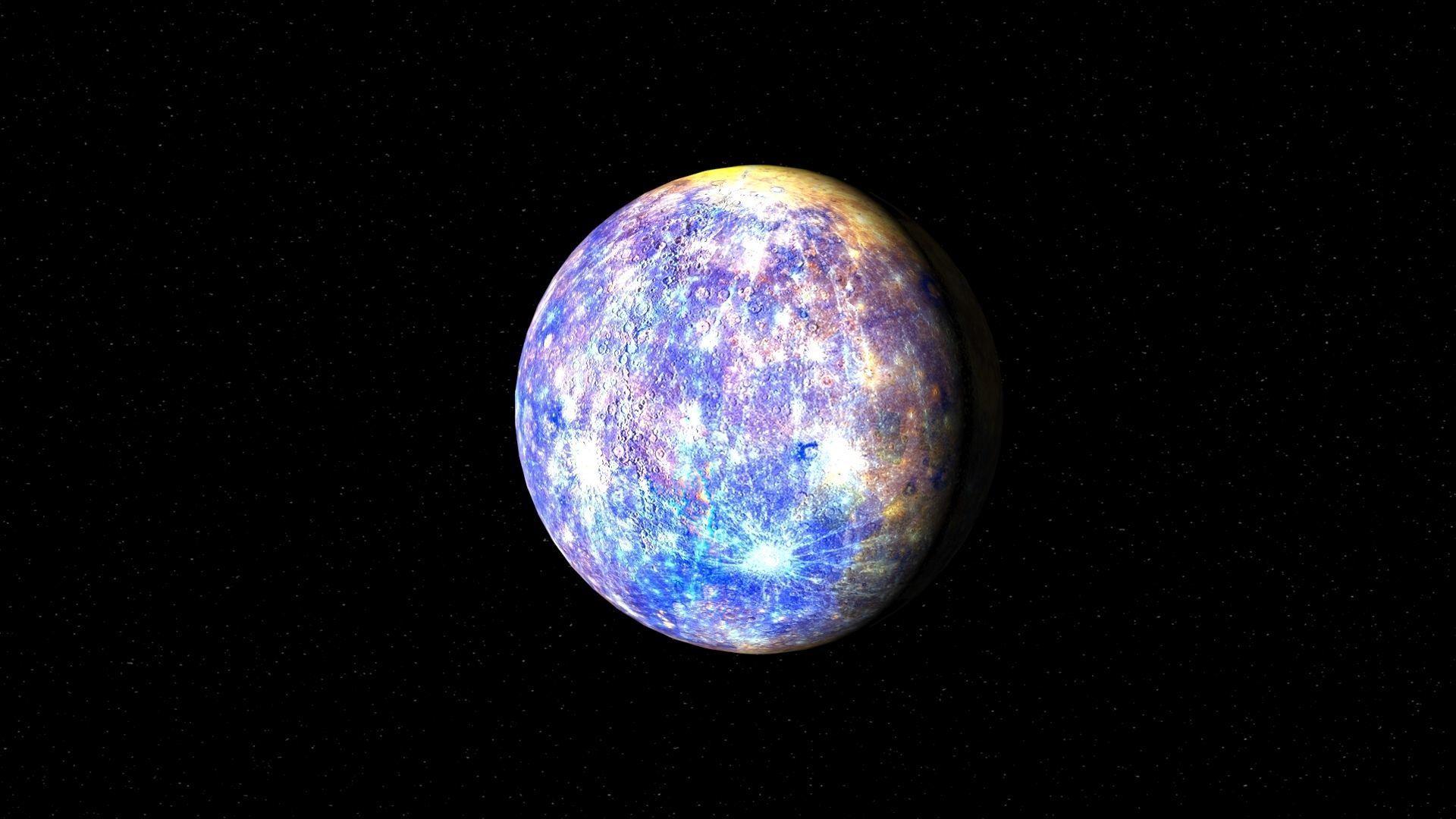 mercury 3d max corona rander 3D model 3D model_14