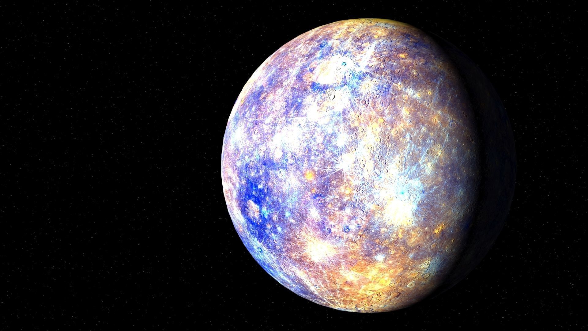 mercury 3d max corona rander 3D model 3D model_23