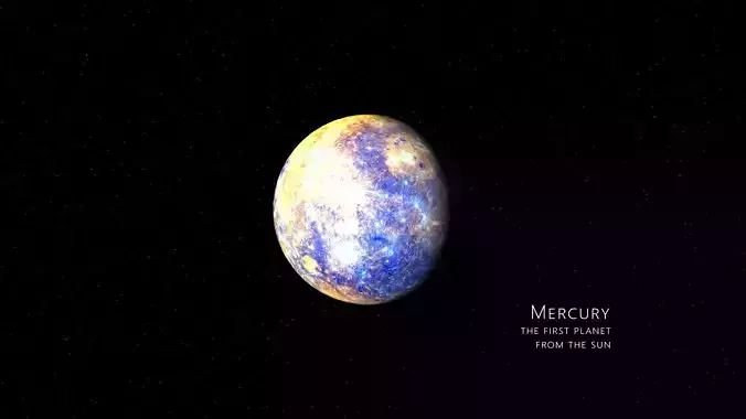 mercury 3d max corona rander 3D model 3D model