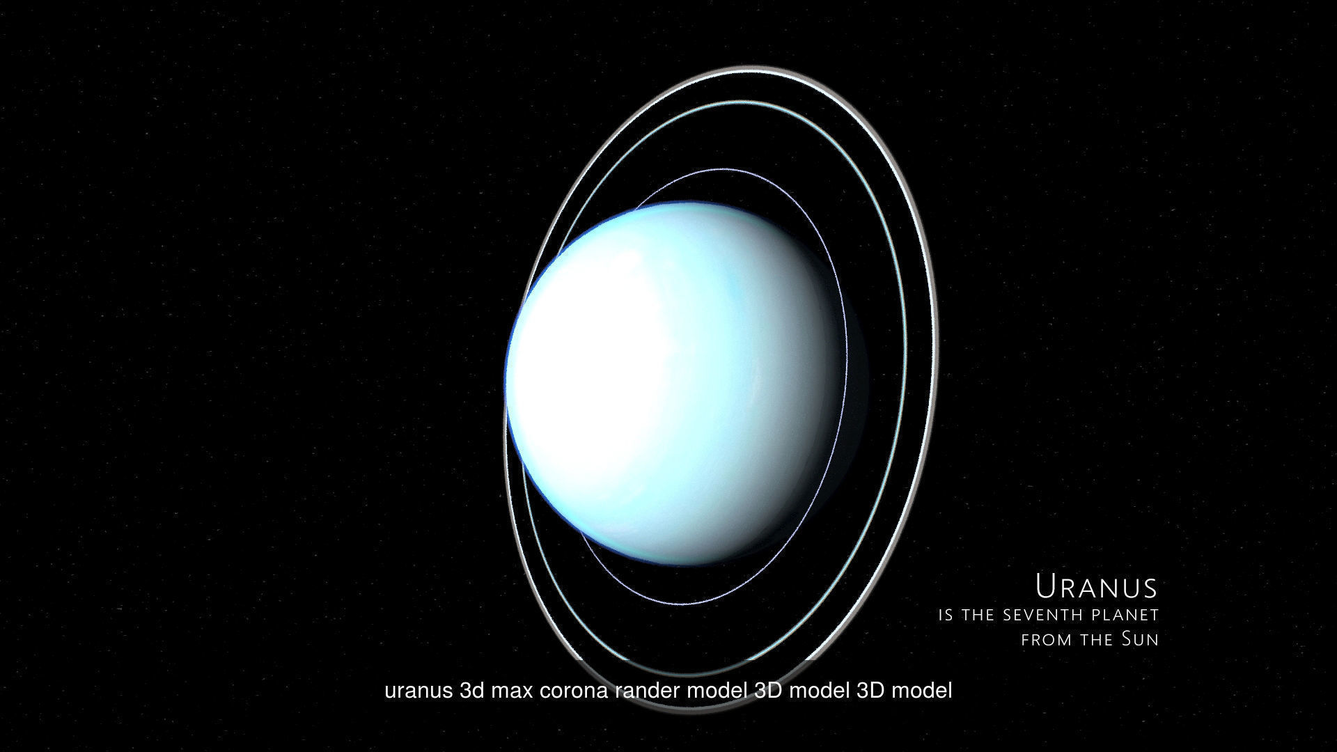 solar system corona  3D Model Collection_12
