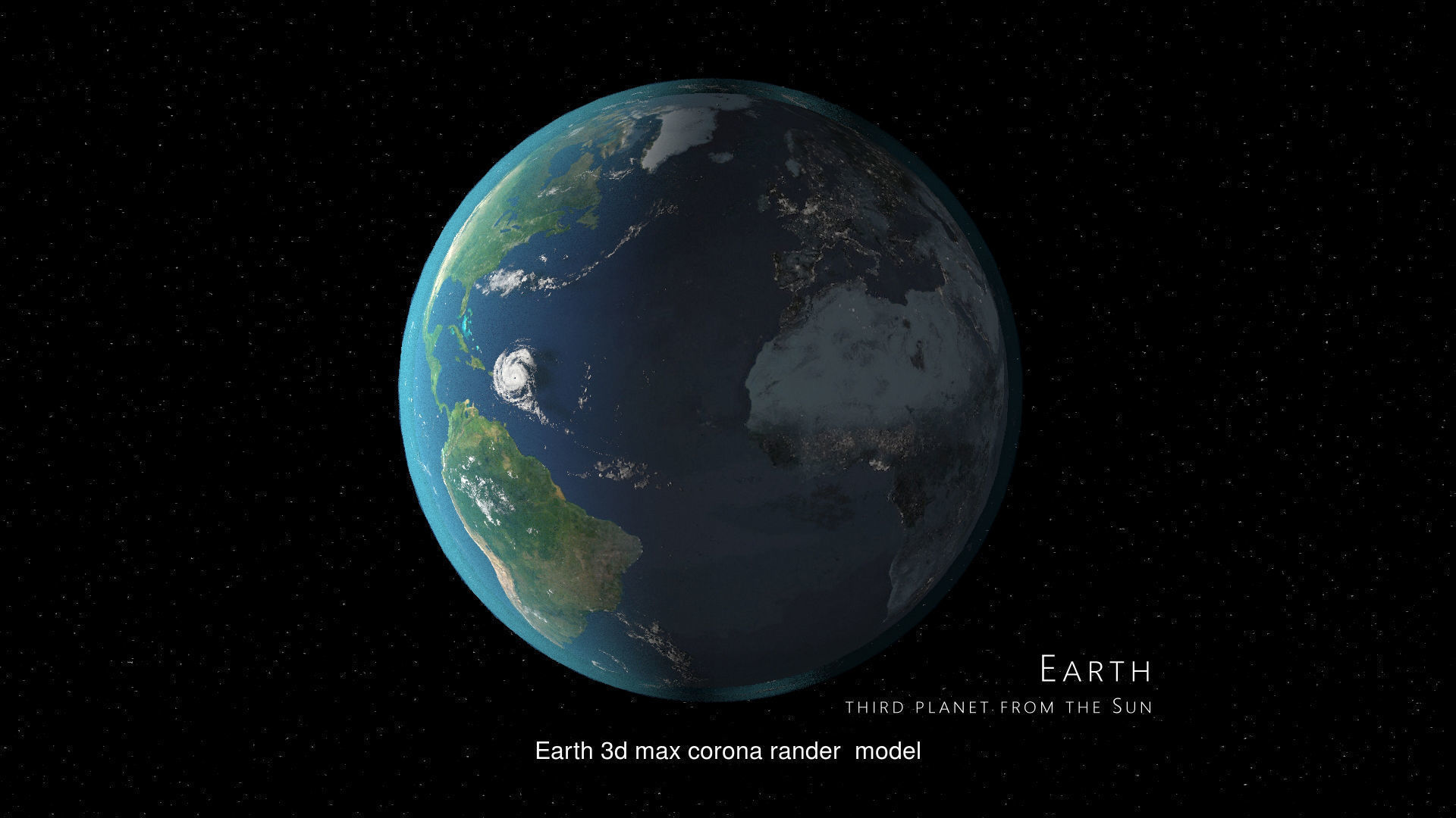 solar system corona  3D Model Collection_9