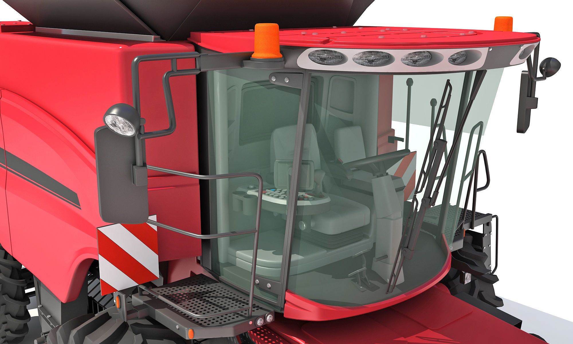 Combine 2020 3D model_14