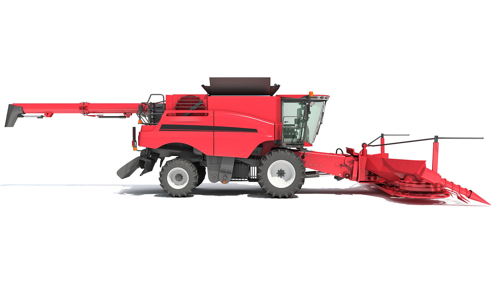 Combine 2020 3D model_7