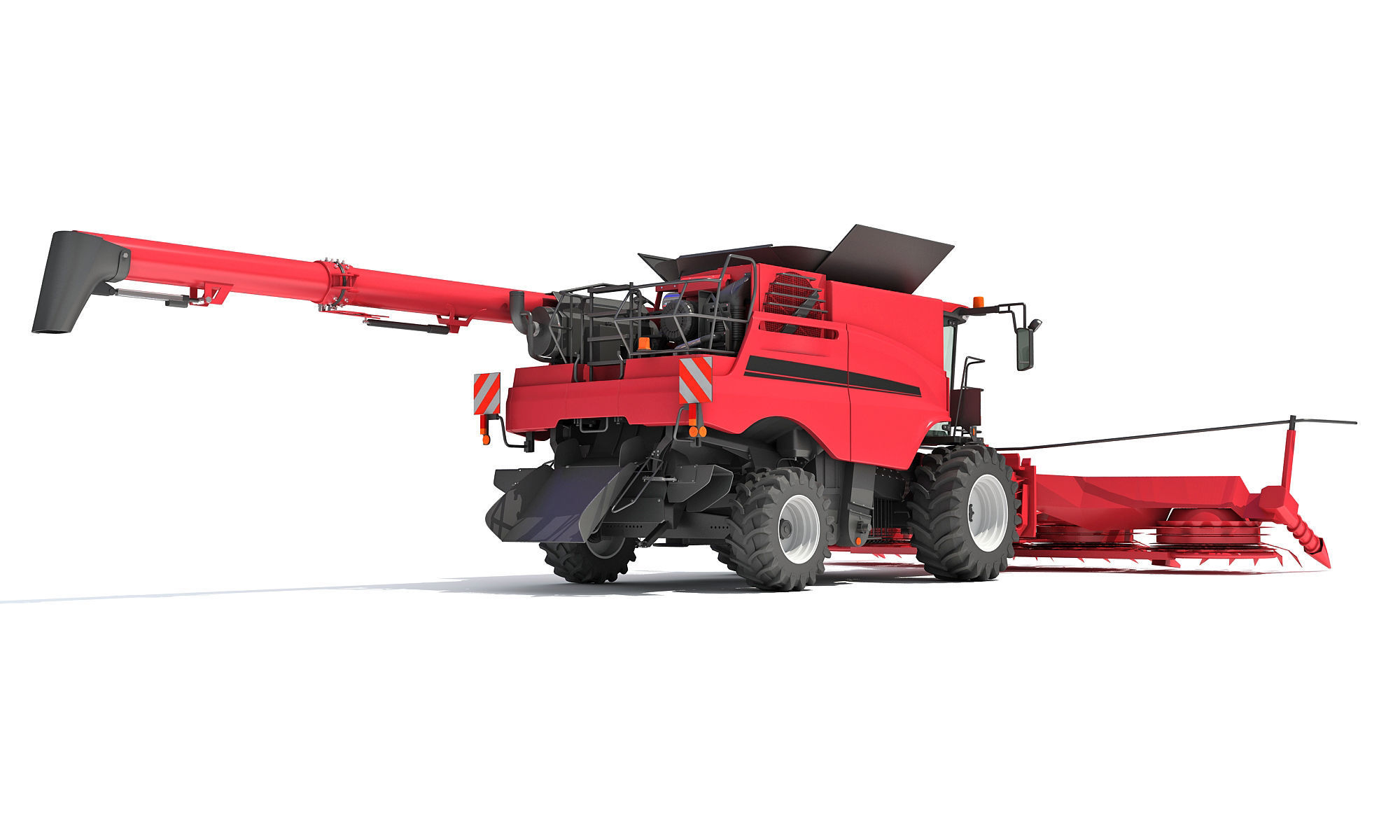 Combine 2020 3D model_5