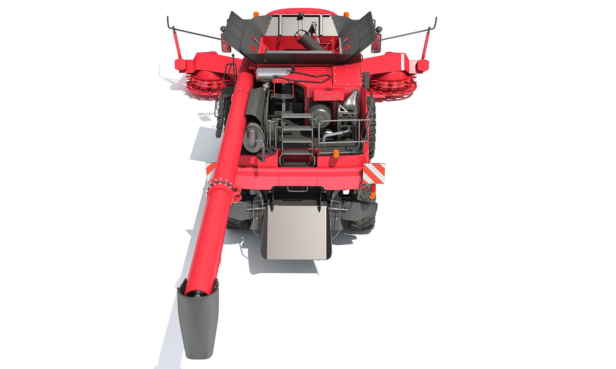 Combine 2020 3D model_4