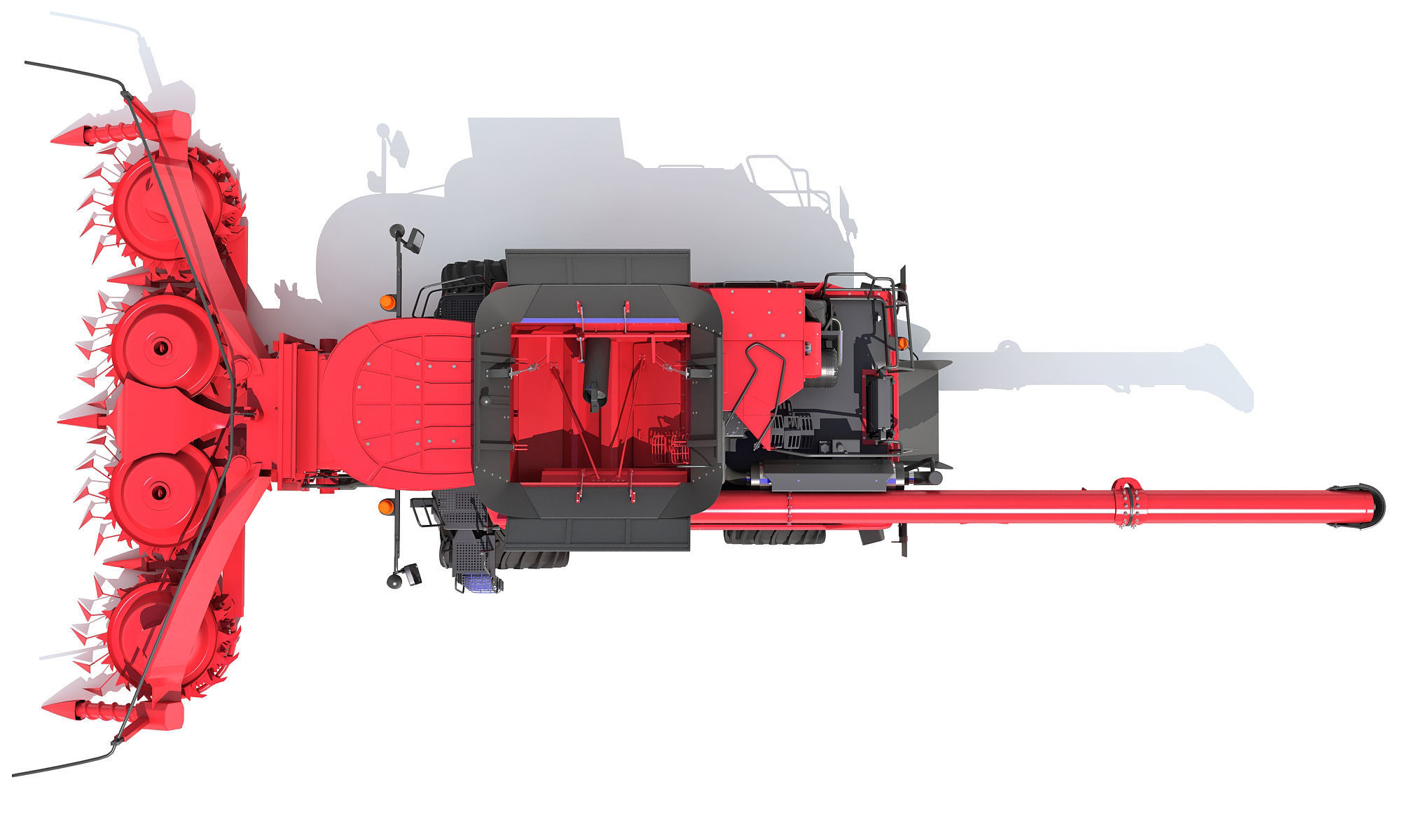 Combine 2020 3D model_12