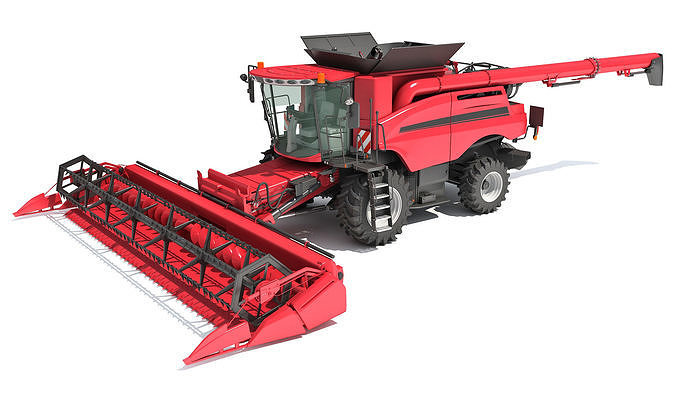 Combine Harvester 2020 3D model