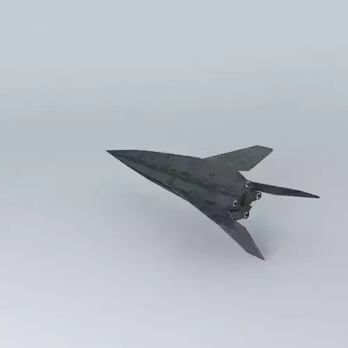 Space Ship 1 Free 3D model