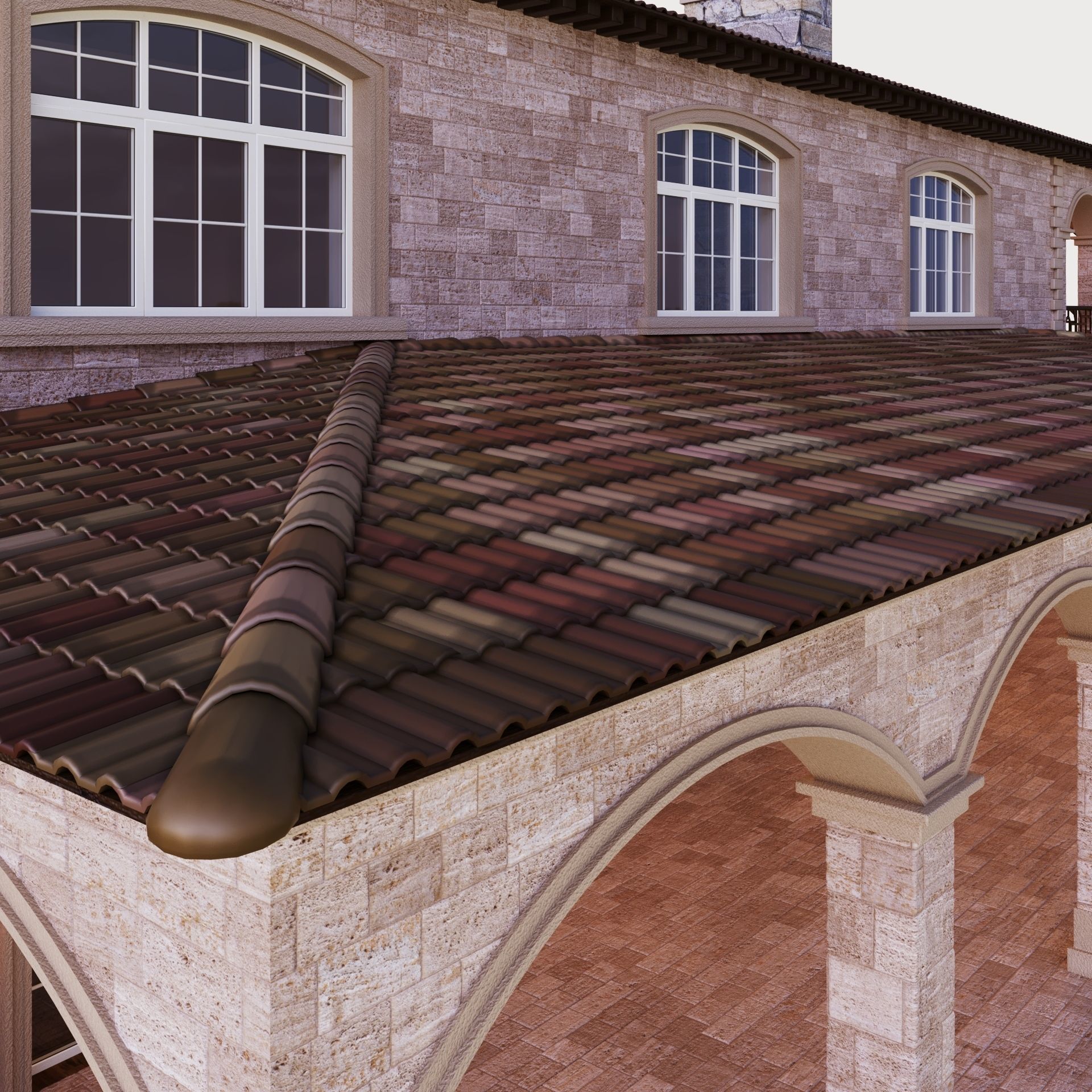 Villa in California 3D model_15