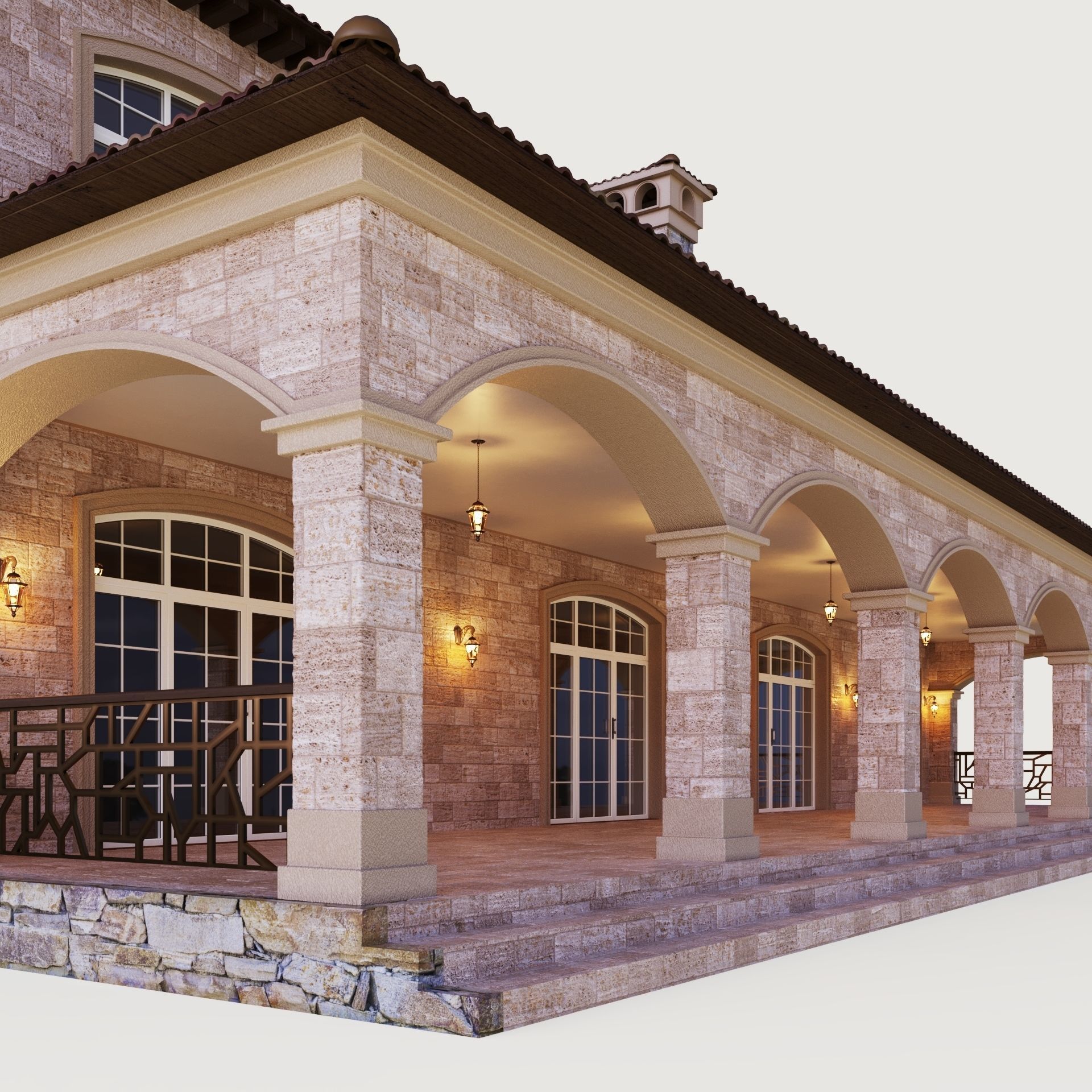 Villa in California 3D model_14
