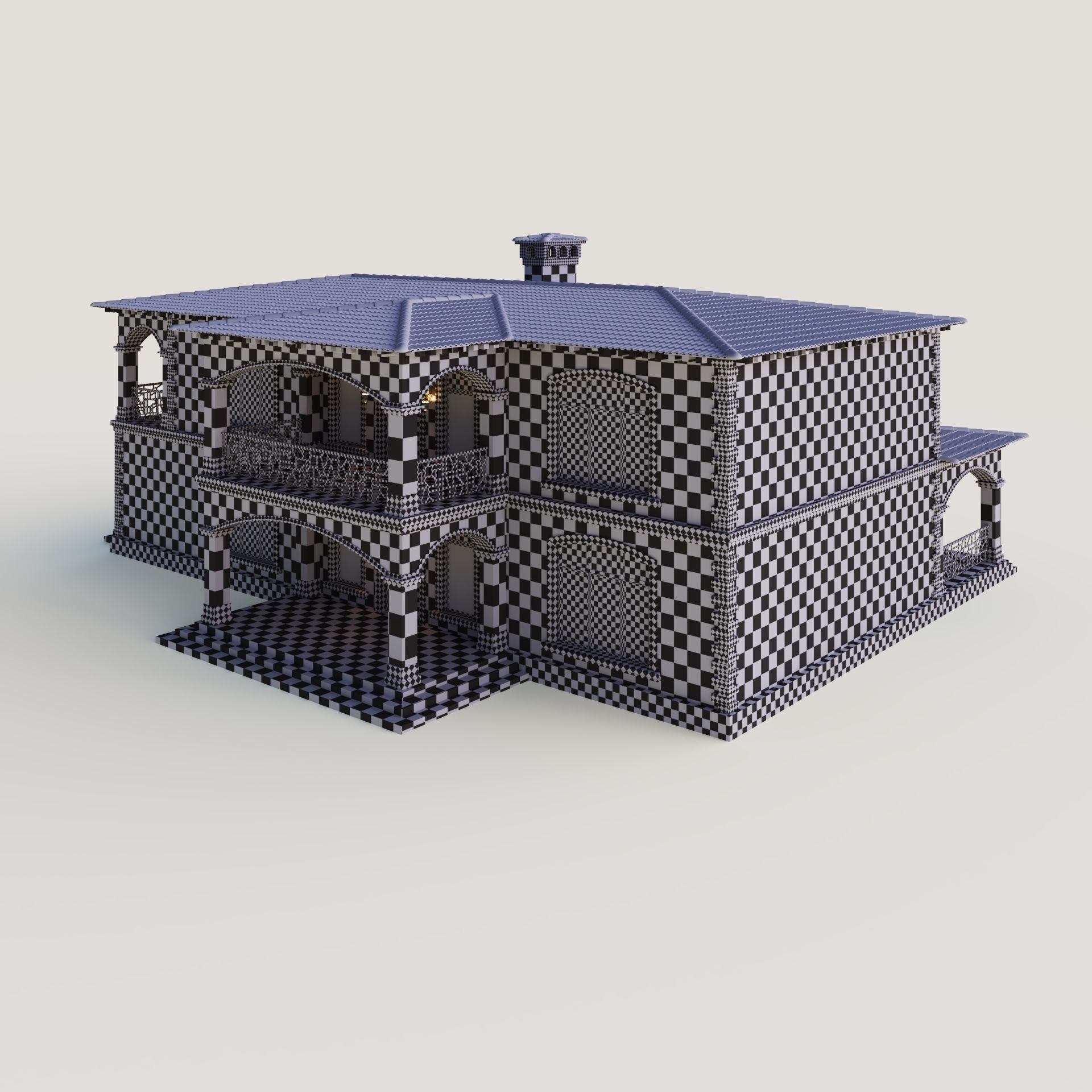 Villa in California 3D model_20