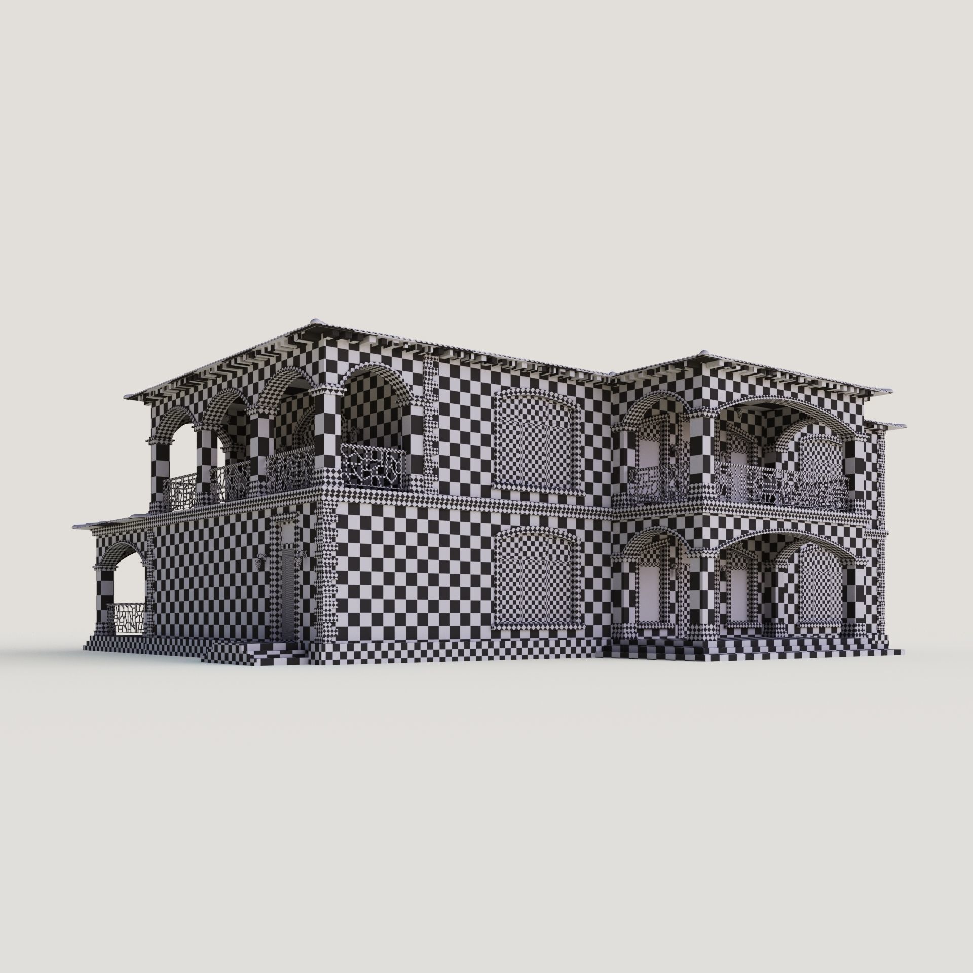 Villa in California 3D model_19