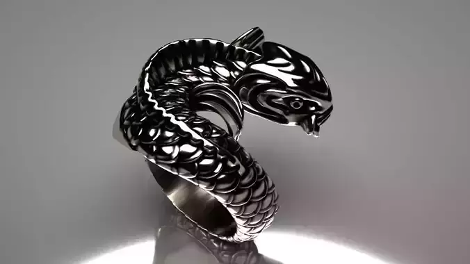 Fish ring carp 3D print model