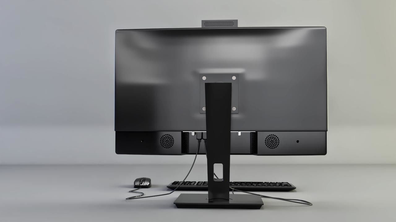 3D Desktop Computer 3D model_4