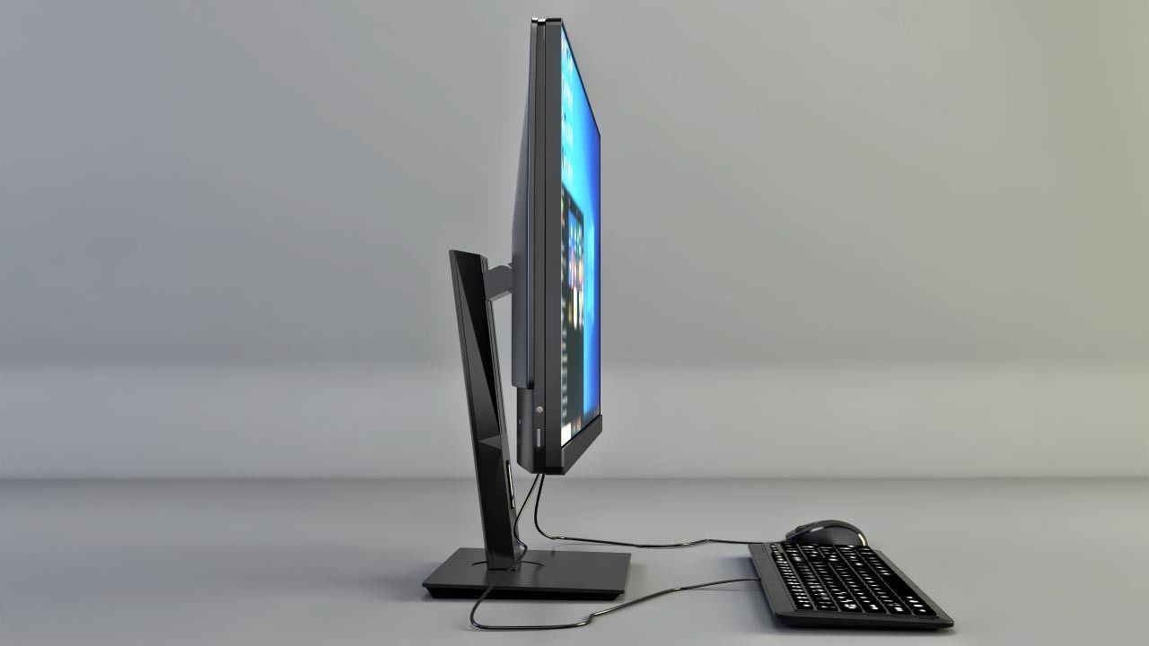 3D Desktop Computer 3D model_3