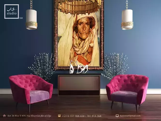Lala living room 3D model
