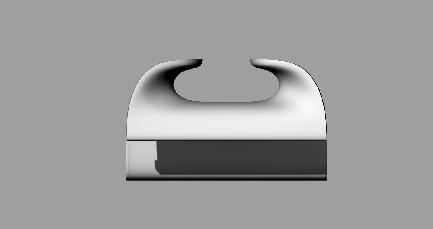 Nautical Open Chock 3D print model_4
