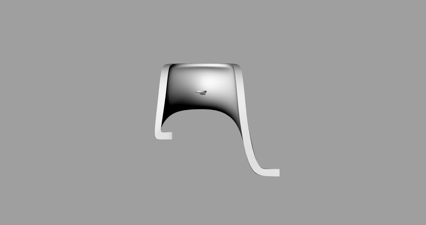Nautical Open Chock 3D print model_5