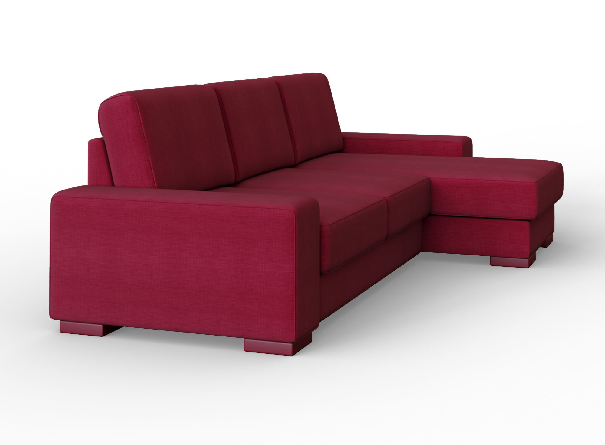 Manchester sofa corner 3D model_4