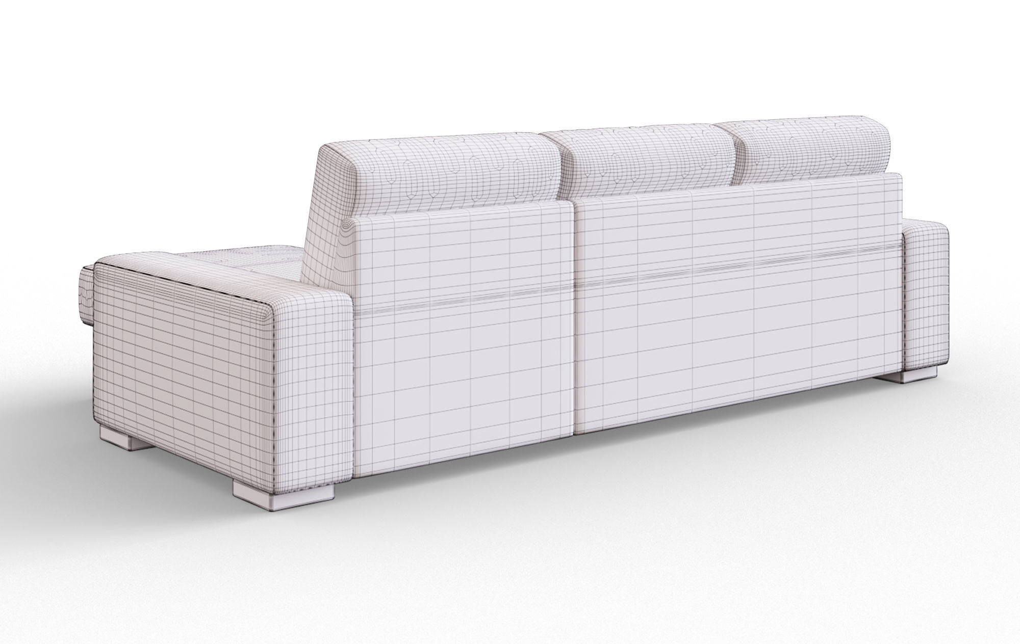 Manchester sofa corner 3D model_15
