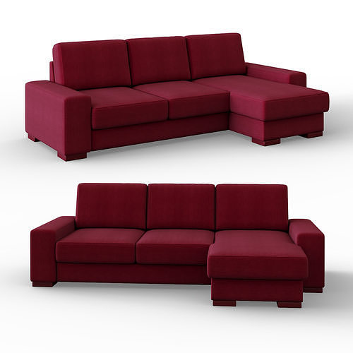 Manchester sofa corner 3D model