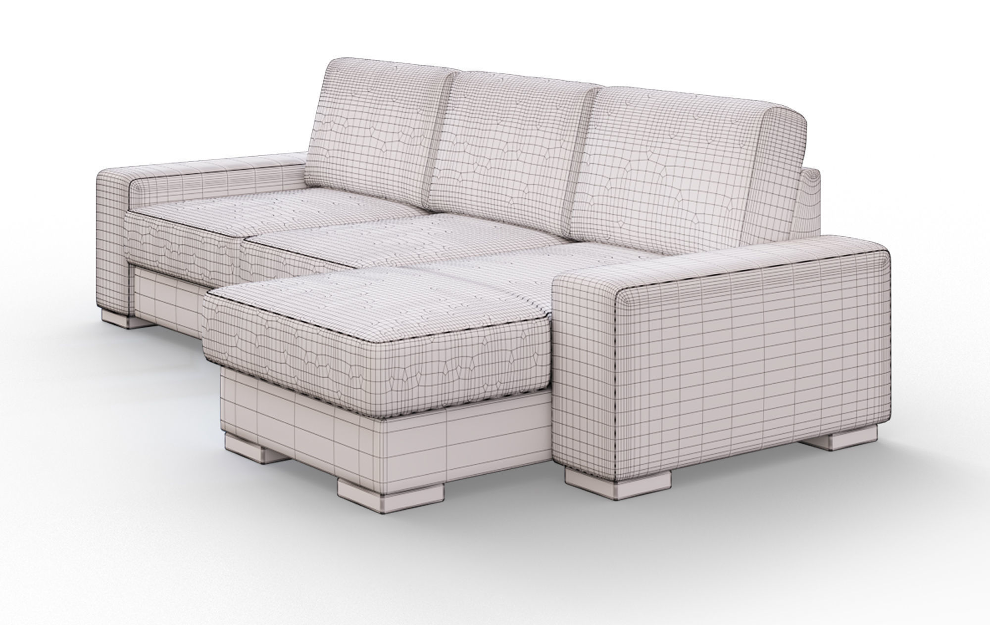 Manchester sofa corner 3D model_10