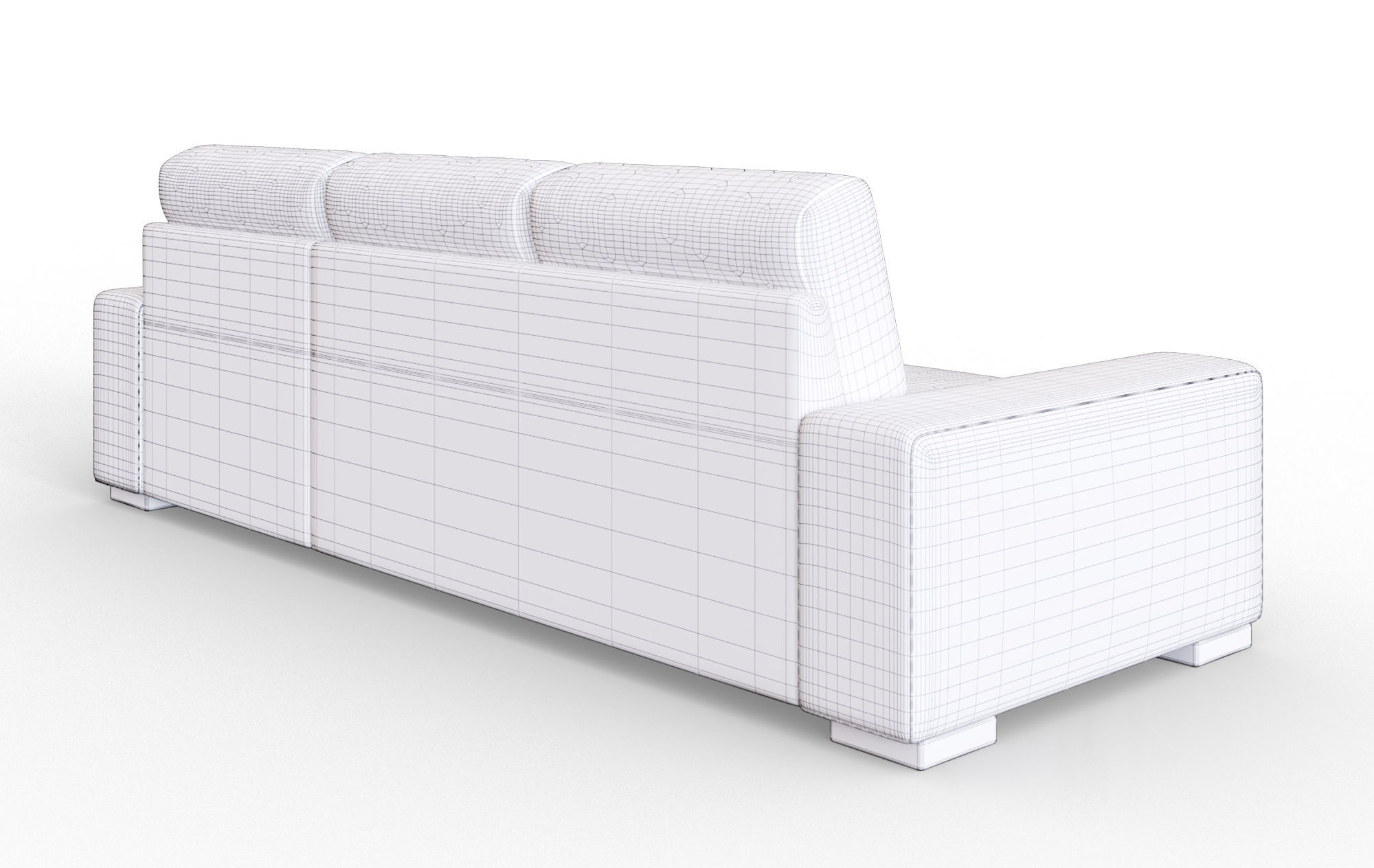 Manchester sofa corner 3D model_14