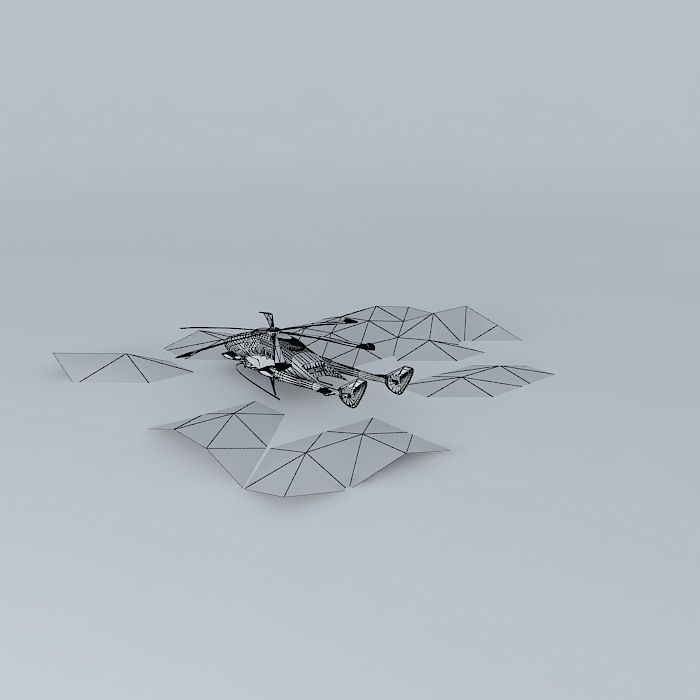 RD Arctic Flyer Free 3D model_4