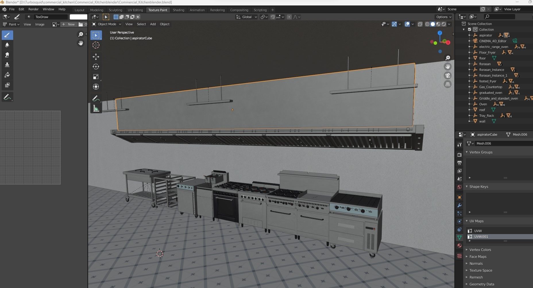 Commercial Kitchen 3D model_12