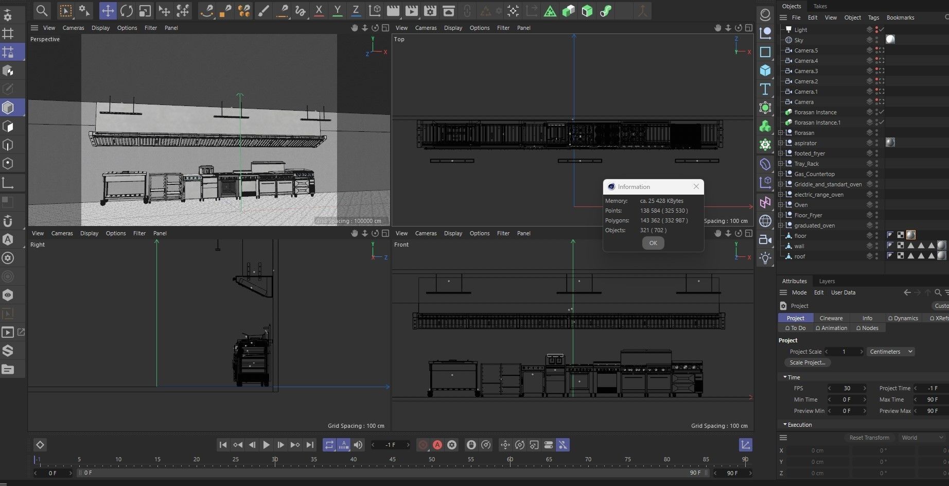 Commercial Kitchen 3D model_13