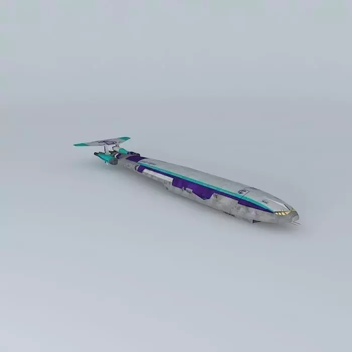 Coxxon Caprica-Colonial Liner Free 3D model