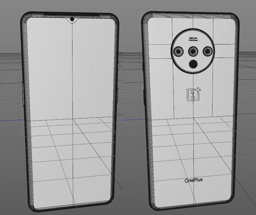 OnePlus 7T 3D model_25