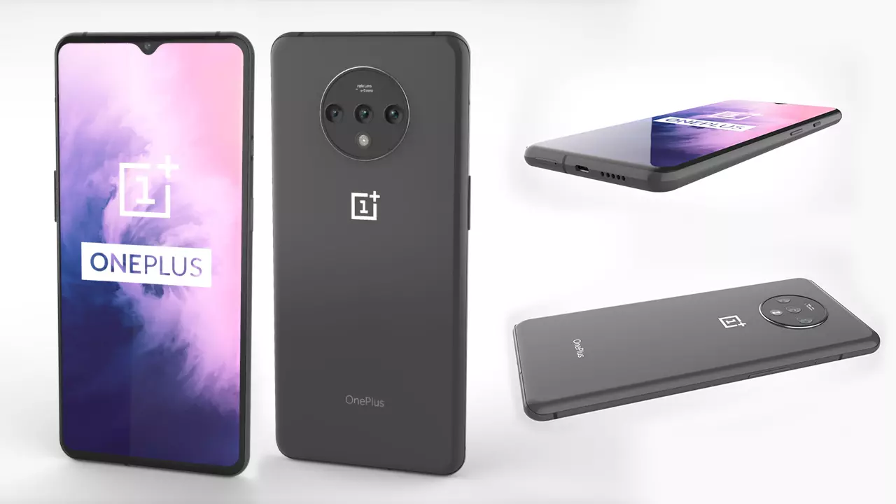 OnePlus 7T 3D model_0