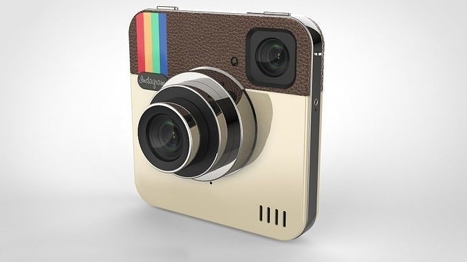 Camera Instagram Model 3D model