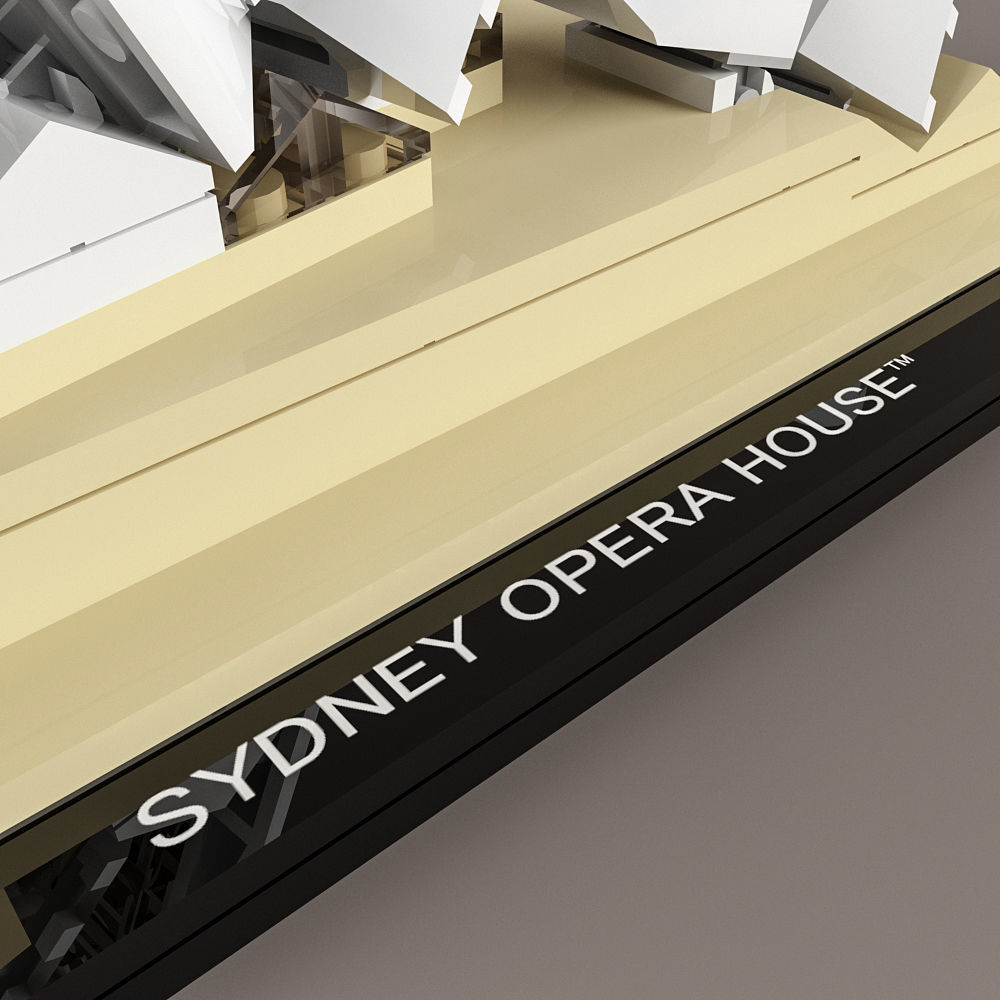 Lego Architecture Sydney Opera House 3D model_1