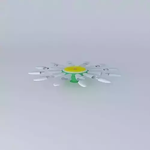 Flower USB stick Free 3D model