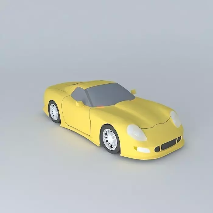 2000 Chevrolet Corvette Callaway C12 Free 3D model