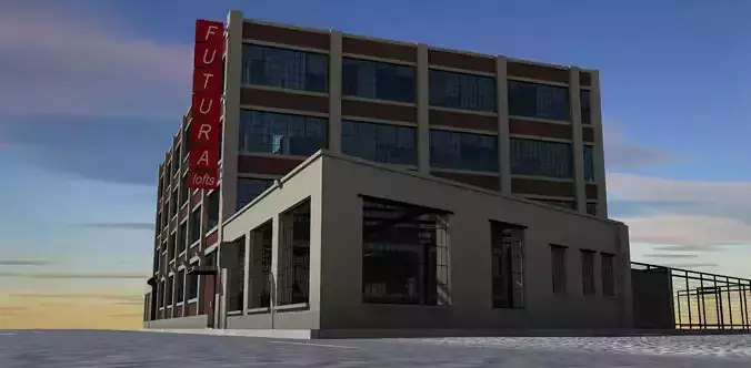 Loft Building 3D model