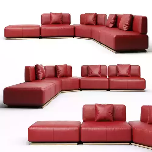 Natuzzi Cava sofa 3D model