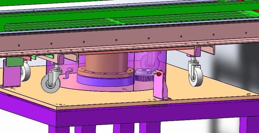 Rotating conveyor 3D model_6