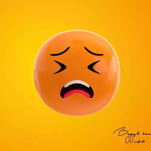 Emoji Persevering Face