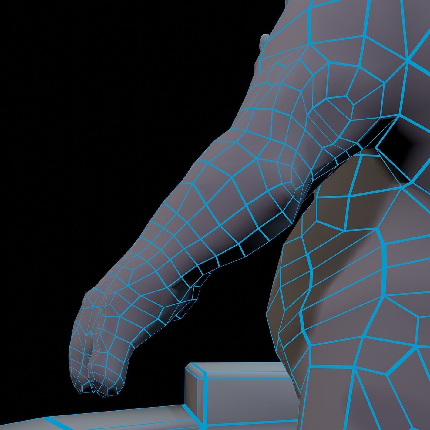 Rhino Stormer Low-poly 3D model_26