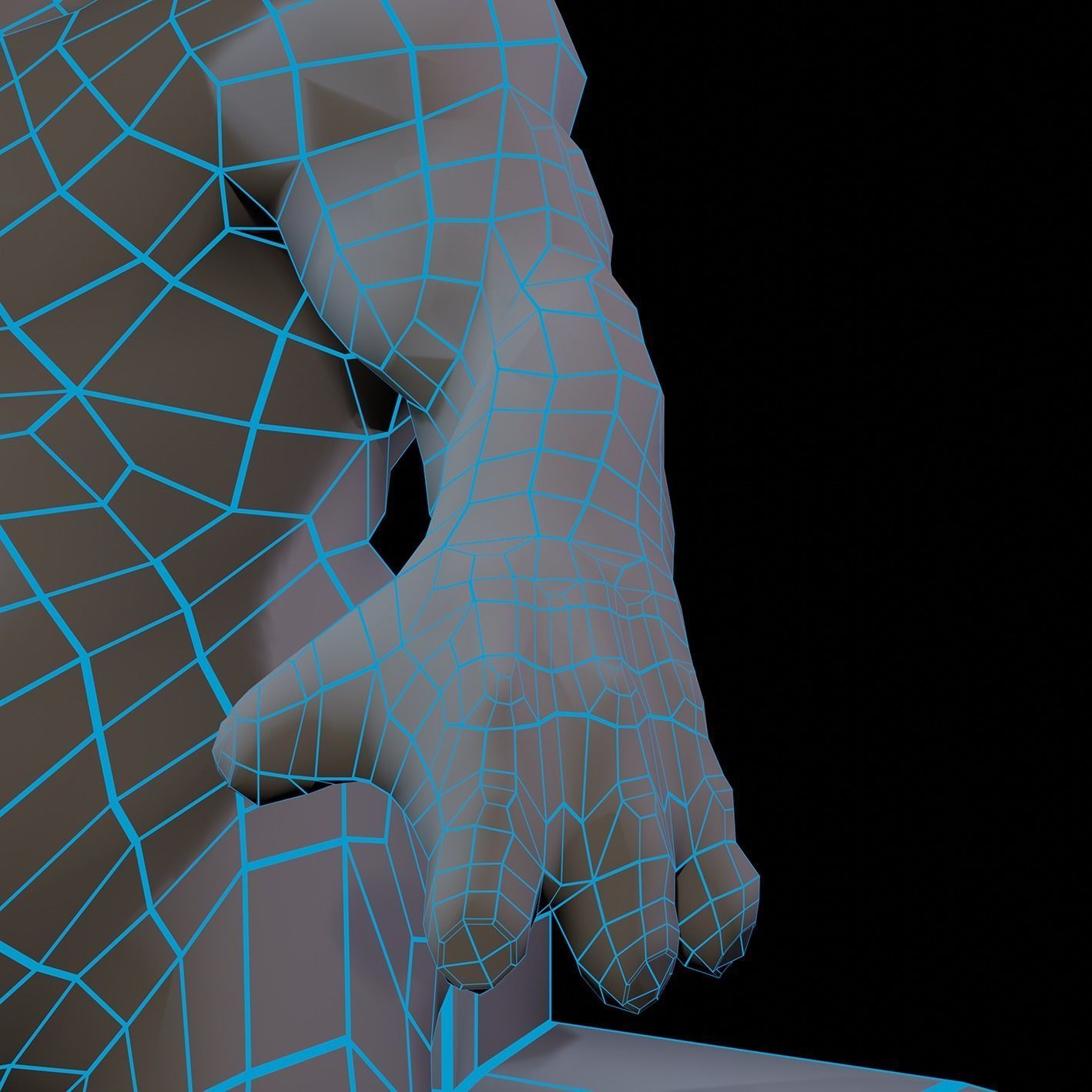 Rhino Stormer Low-poly 3D model_25