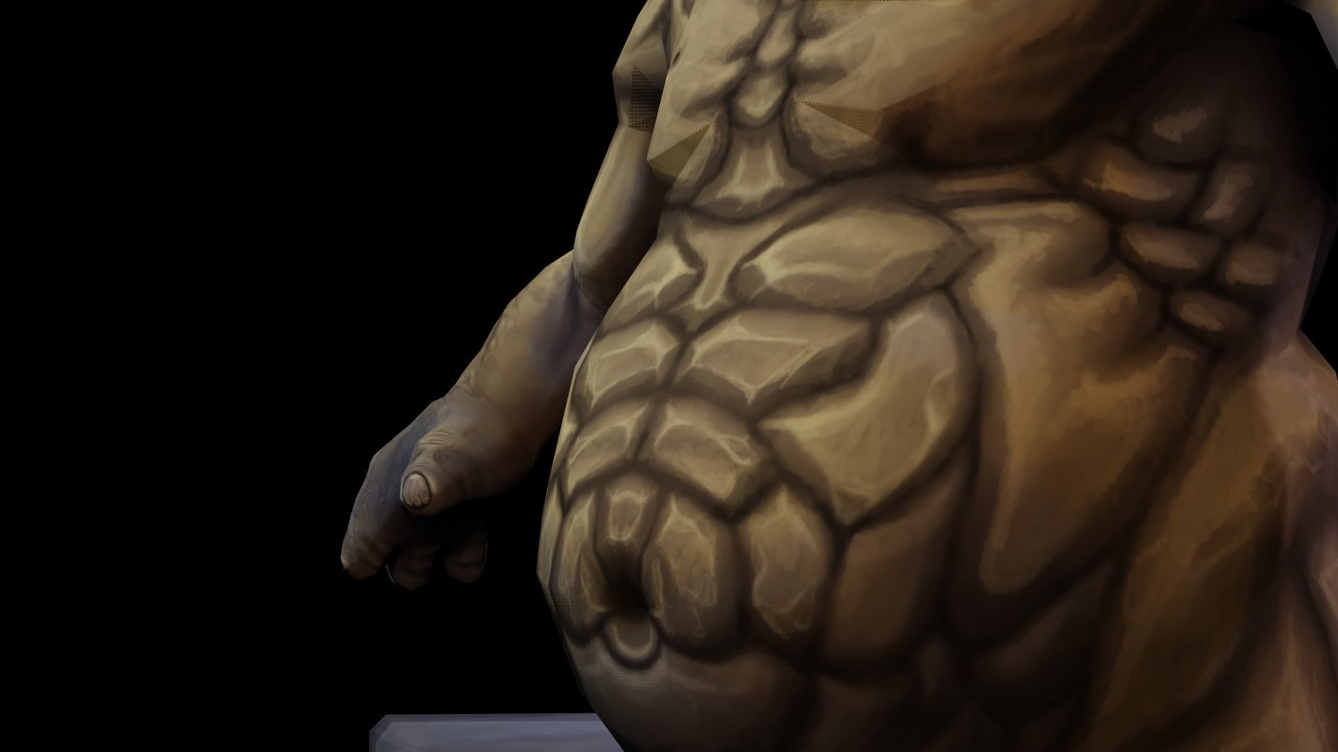 Rhino Stormer Low-poly 3D model_15