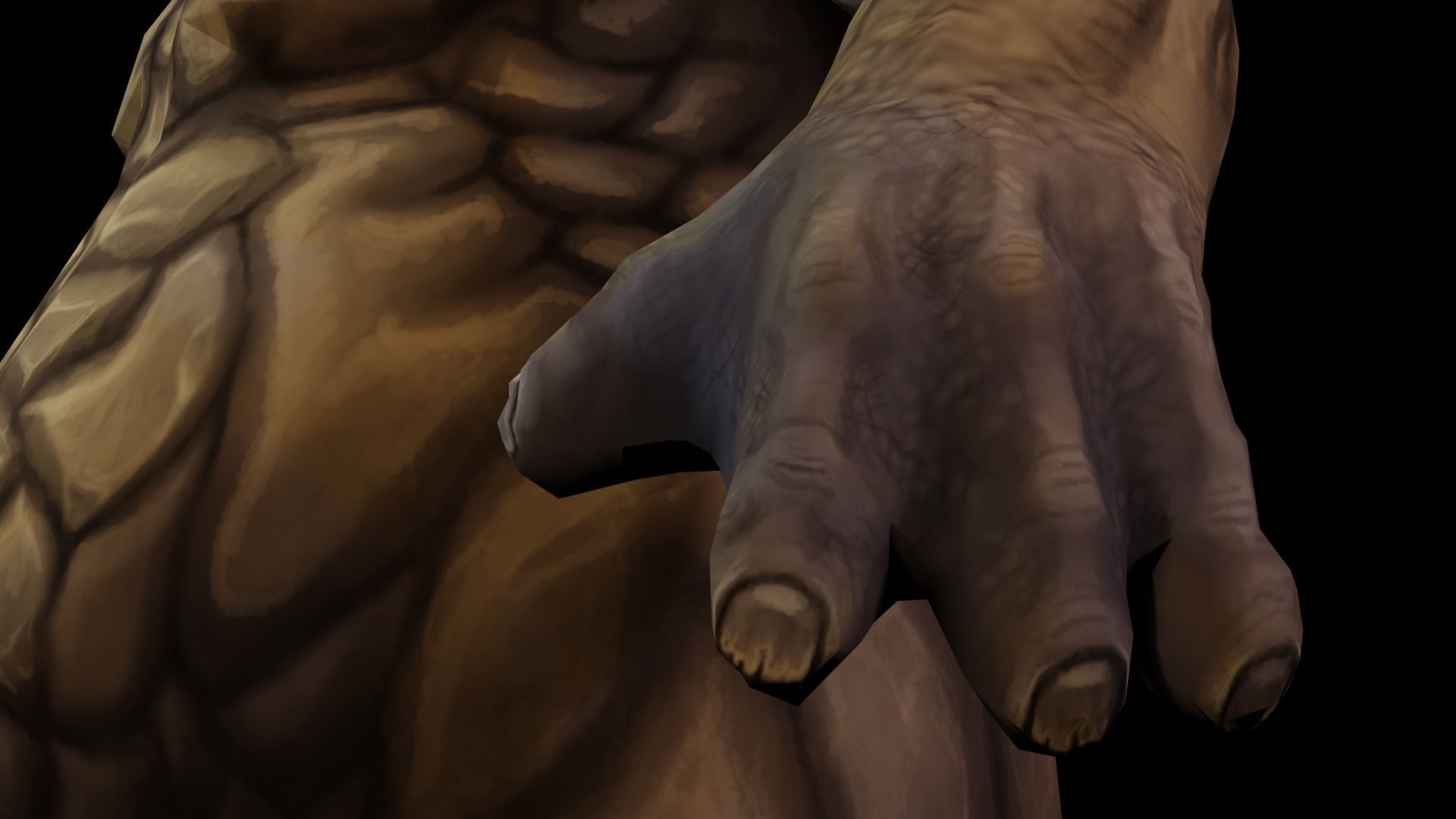 Rhino Stormer Low-poly 3D model_14