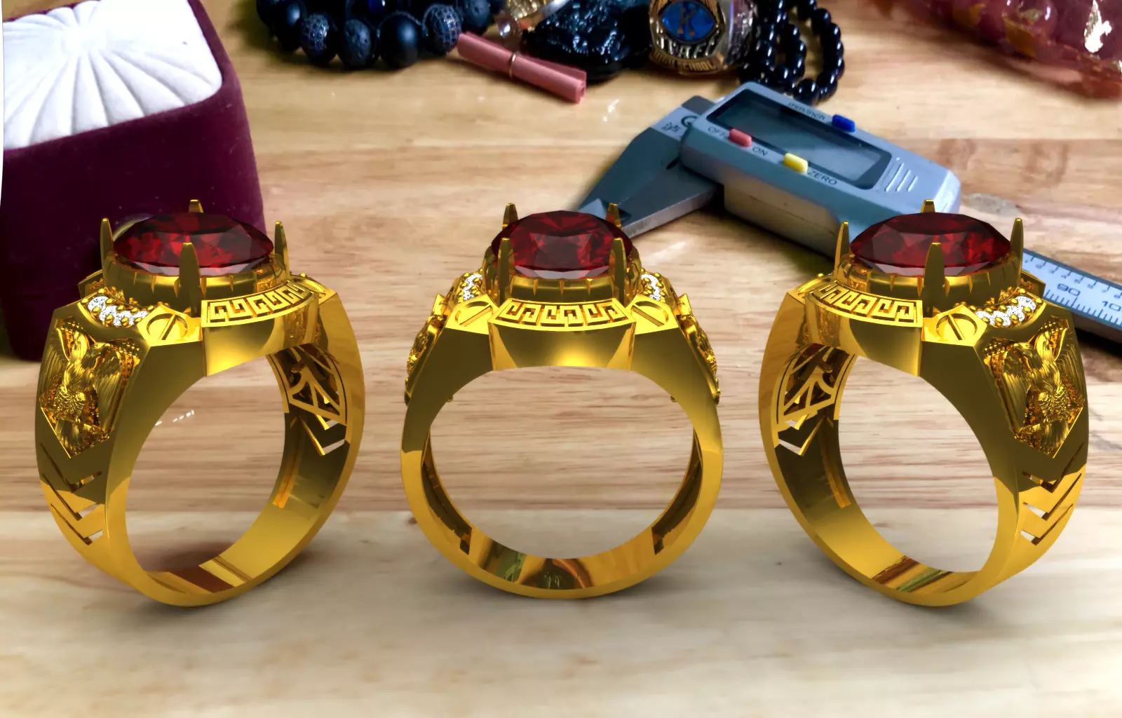 Nhan Nam Dai Bang Moi - Eagle Ring New Model 3D print model