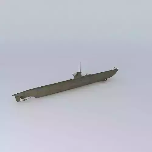 Submarine Free 3D model