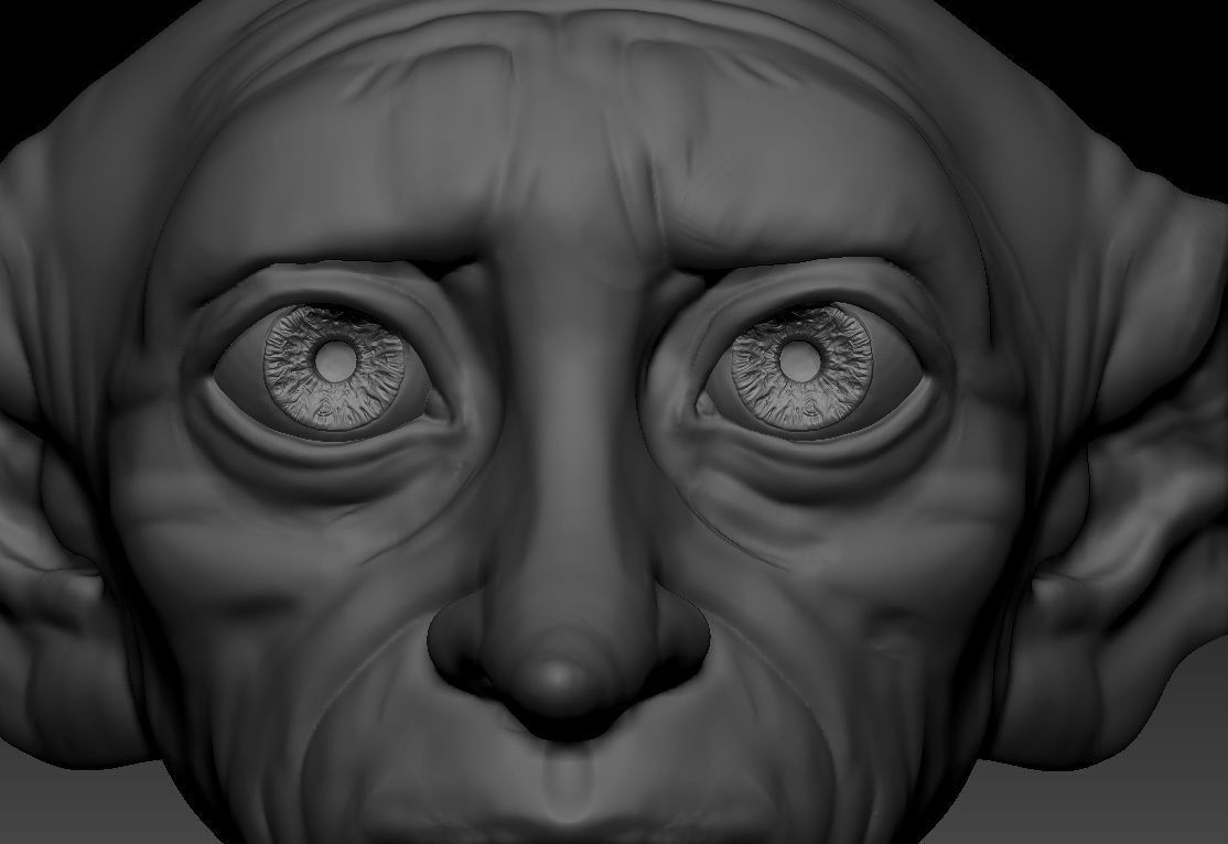 Dobby - Toby Jones - Harry Potter 3D print model_12