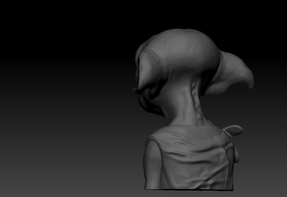 Dobby - Toby Jones - Harry Potter 3D print model_6