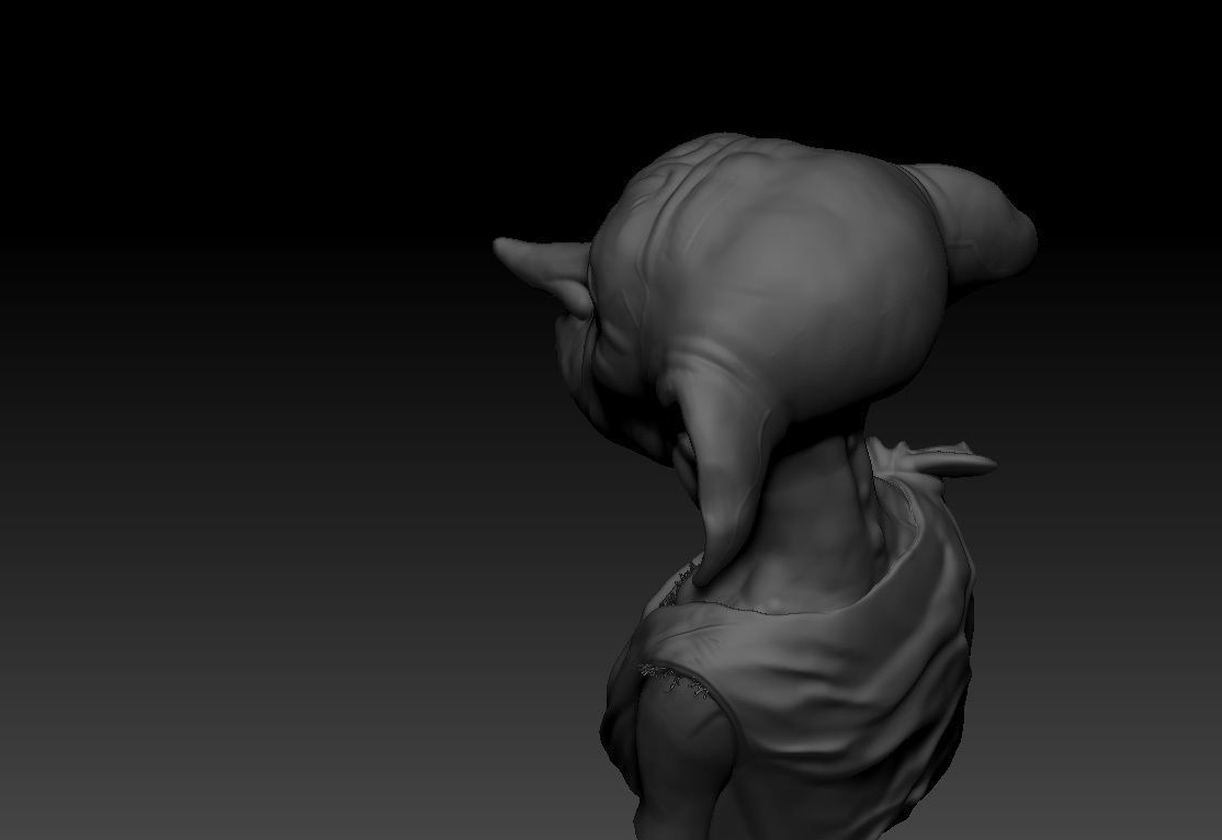 Dobby - Toby Jones - Harry Potter 3D print model_7